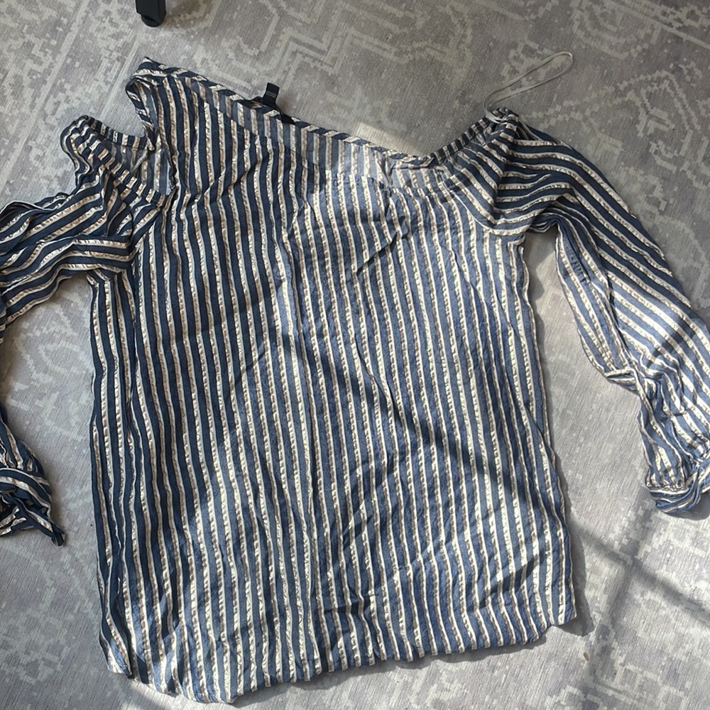Express Top Medium Vertical Stripe